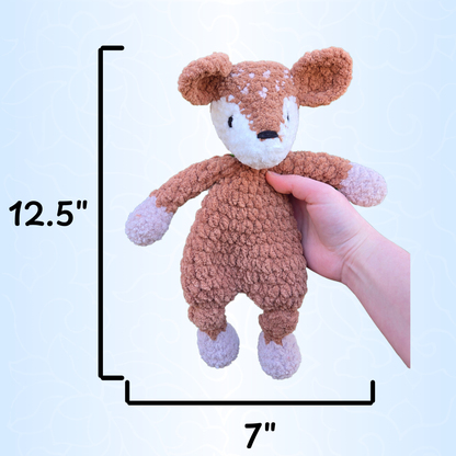 Fawn Crochet Snuggler