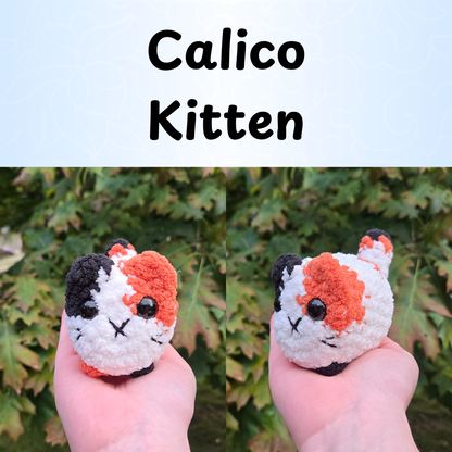 Custom Loaf Kitten Crochet Plushie