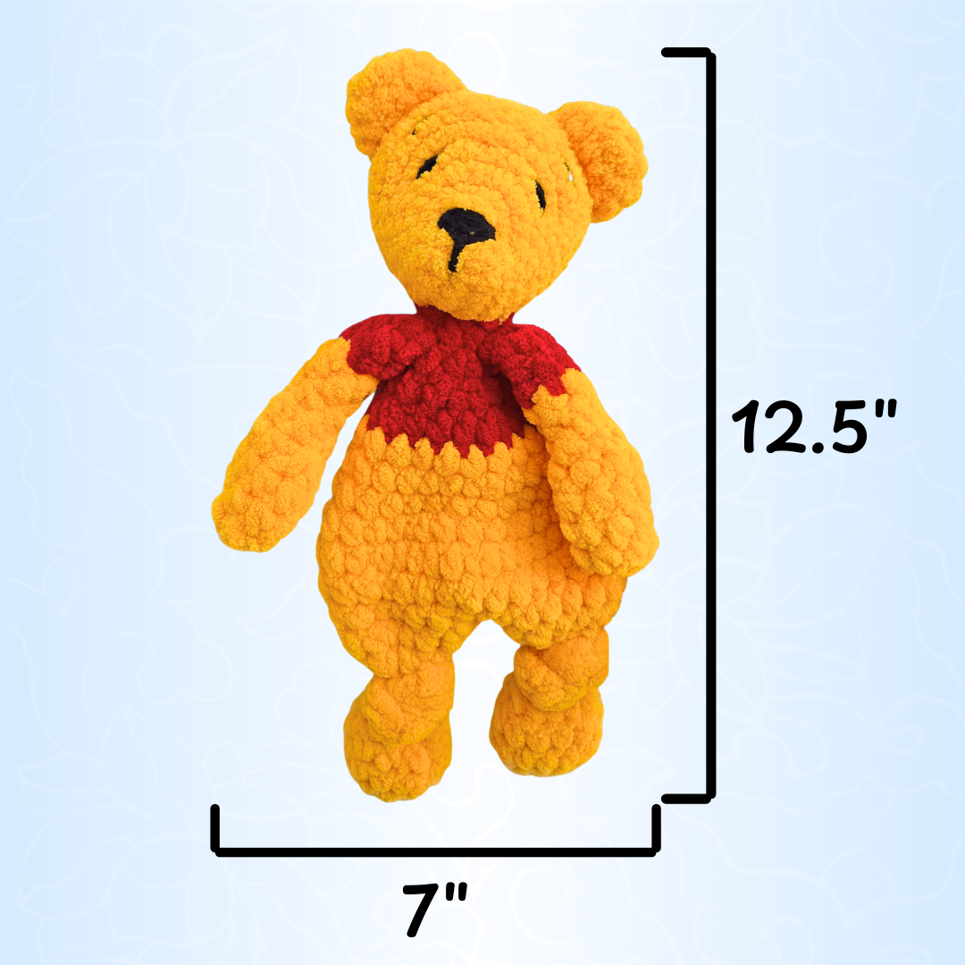Honey Bear Crochet Snuggler