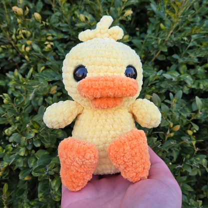 Yellow Chick Crochet Plushie