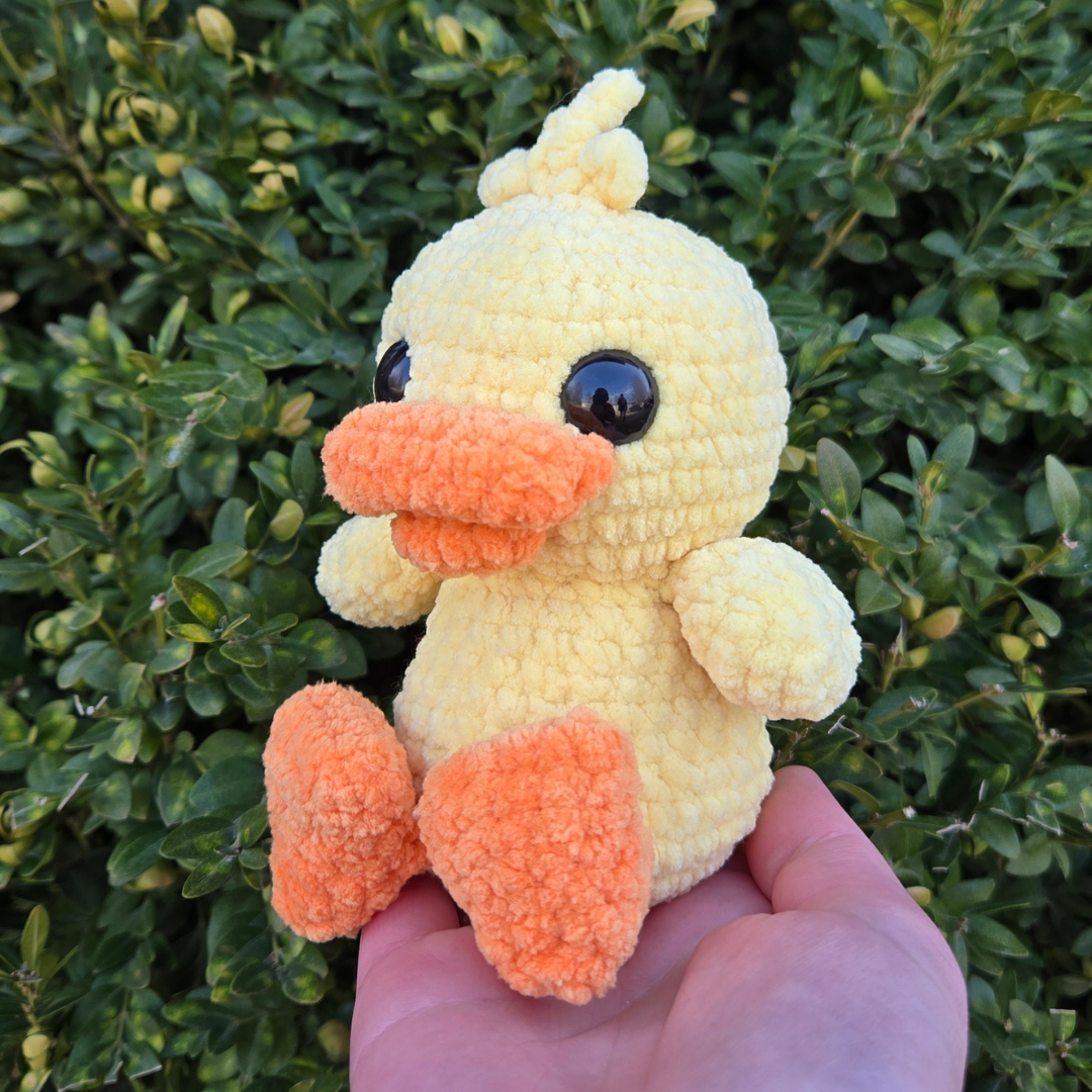 Yellow Chick Crochet Plushie