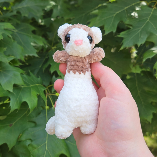 Ferret Crochet Plushie - Misfit Item