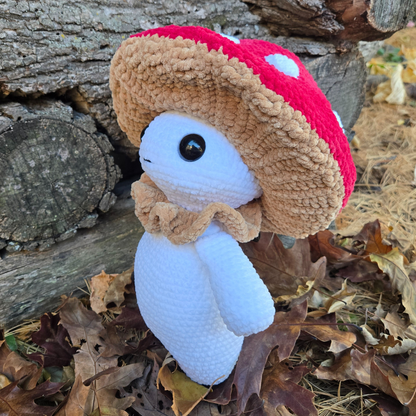 Giant Mushroom Guy Crochet Plushie
