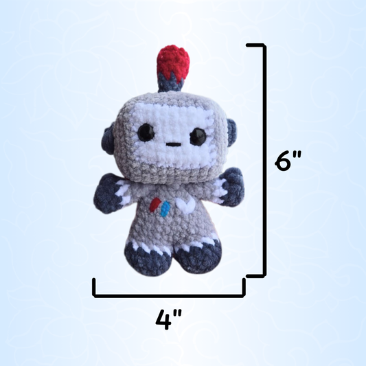 Robot Crochet Plushie
