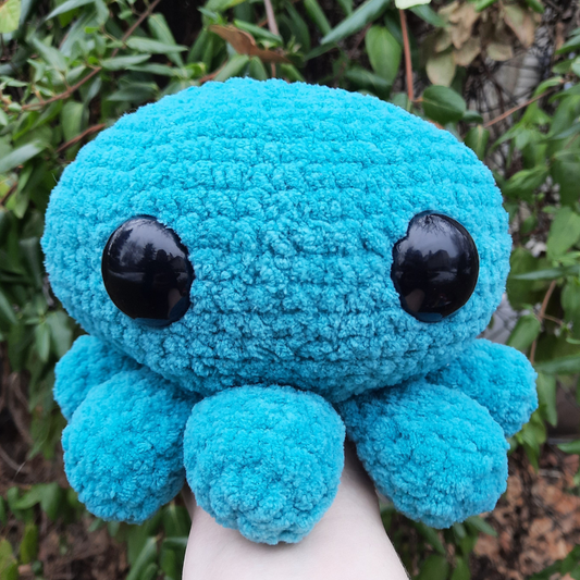 Octopus Crochet Plushie (Teal)