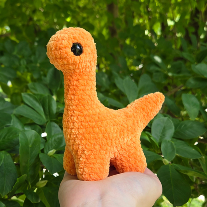 Brontosaurus Crochet Plushie - Made-to-Order