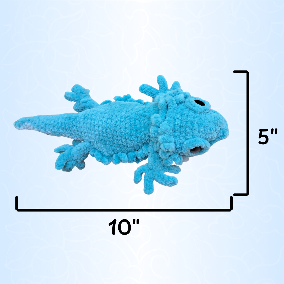 Bearded Dragon Crochet Plushie