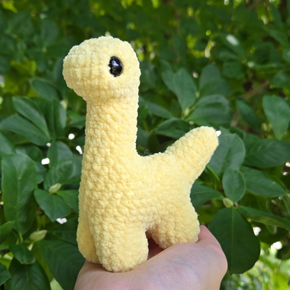 Brontosaurus Crochet Plushie - Made-to-Order