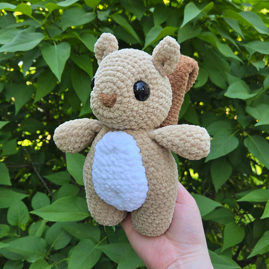 Squirrel Crochet Plushie