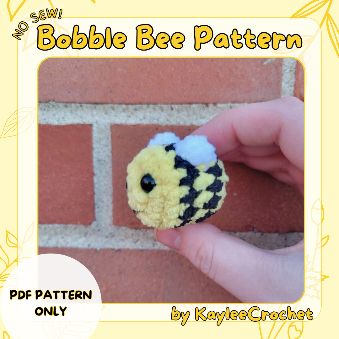 Bobble Bee Crochet Pattern – KayleeCrochet