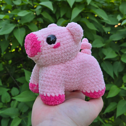 Pig Crochet Plushie