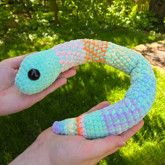 Snake Crochet Plushie