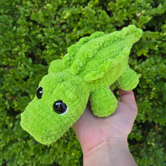 Alligator Crochet Plushie