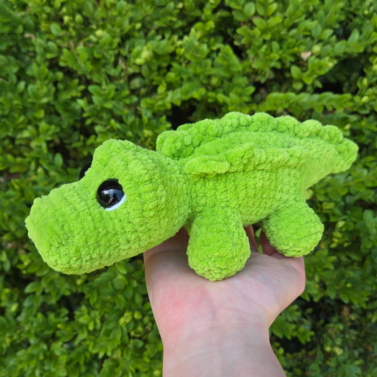 Alligator Crochet Plushie