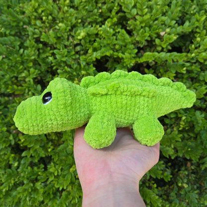 Alligator Crochet Plushie