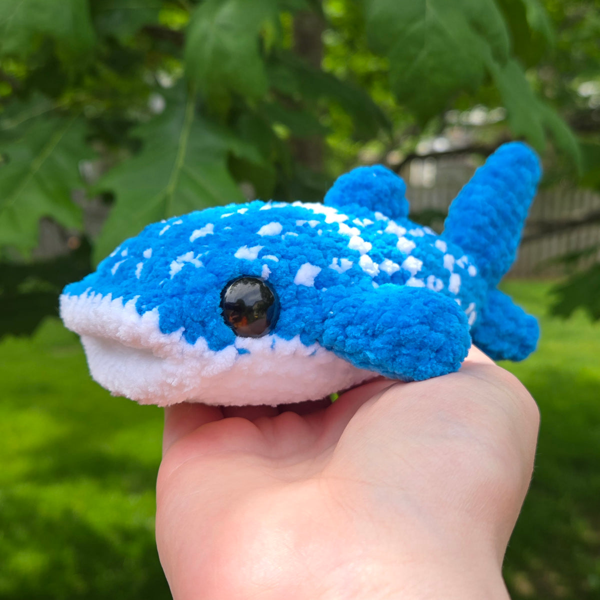 Whale Shark Crochet Plushie