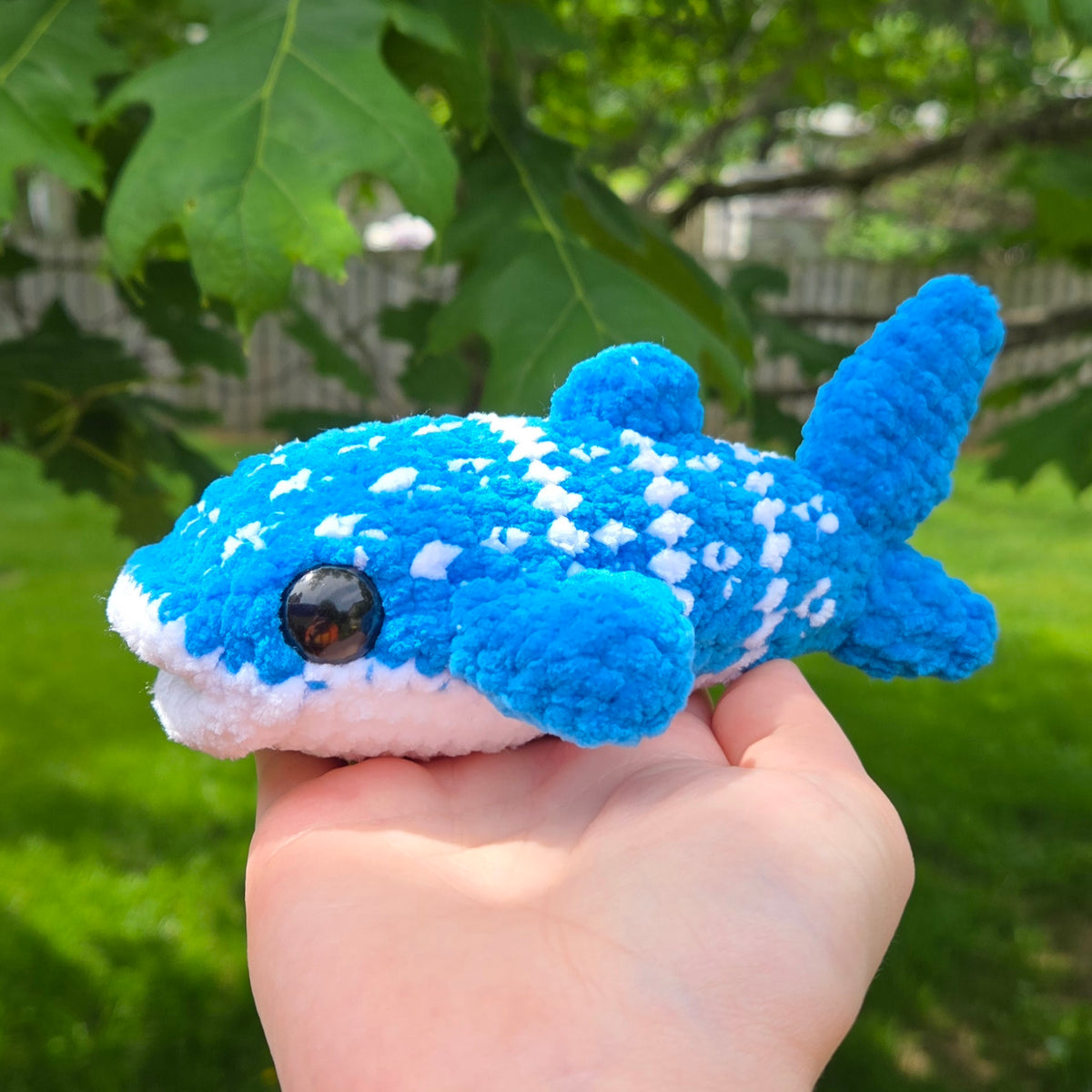 Whale Shark Crochet Plushie